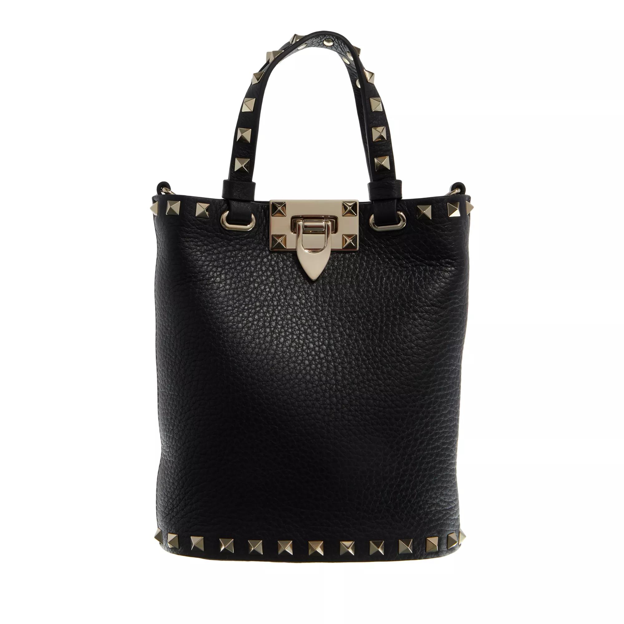 Valentino Garavani Totes & Shopper - Mini Tote Rockstud Bag - Gr. unisize - in Schwarz - für Damen