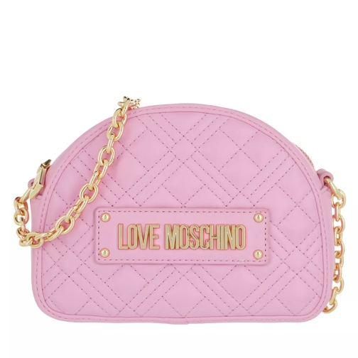 Love Moschino Borsa Quilted  Pu  Malva Crossbody Bag