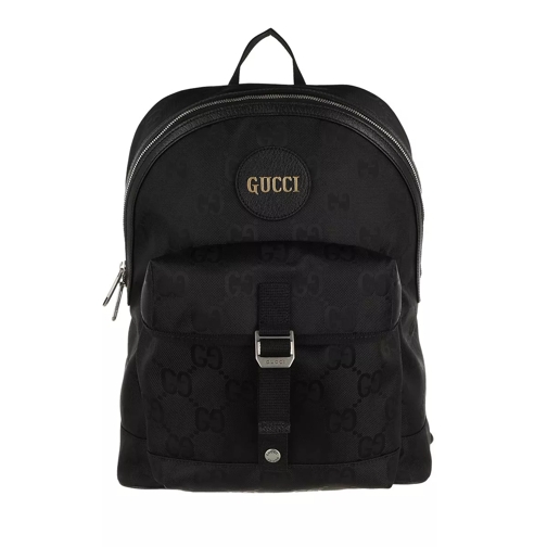 Gucci GG Of The Grid Backpack Black Rucksack