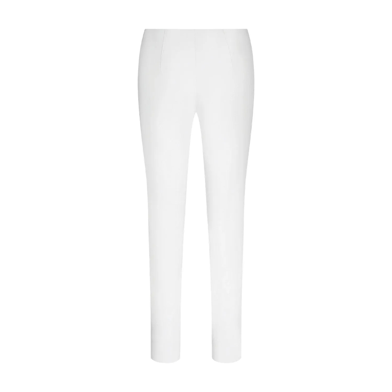 Seductive Freizeithose Figurbetonte Hose Capri Weiß(Image 5)