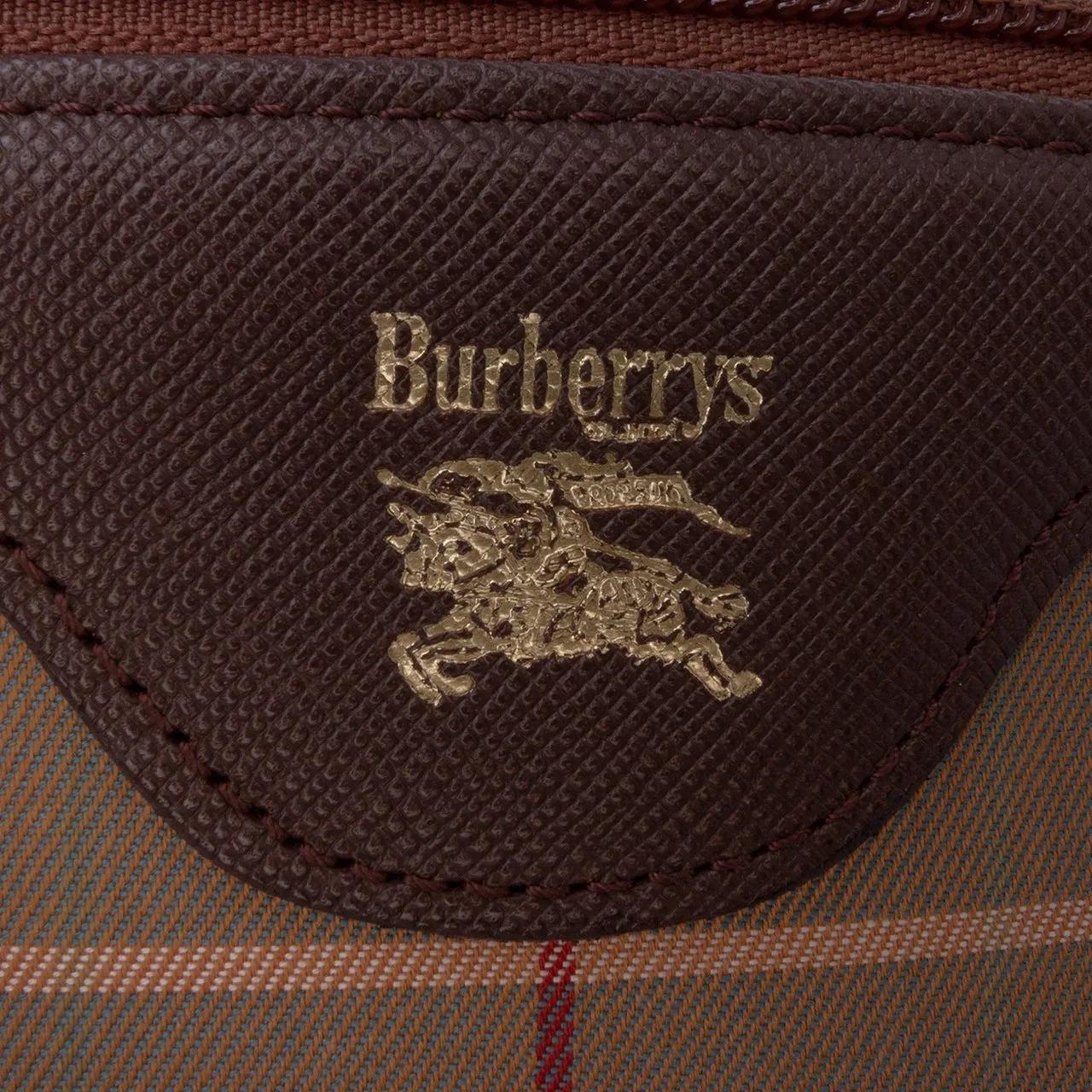 Thumbnail - Burberry Clutches - Vintage Check Canvas Clutch - Gr. unisize - in Braun - für Damen