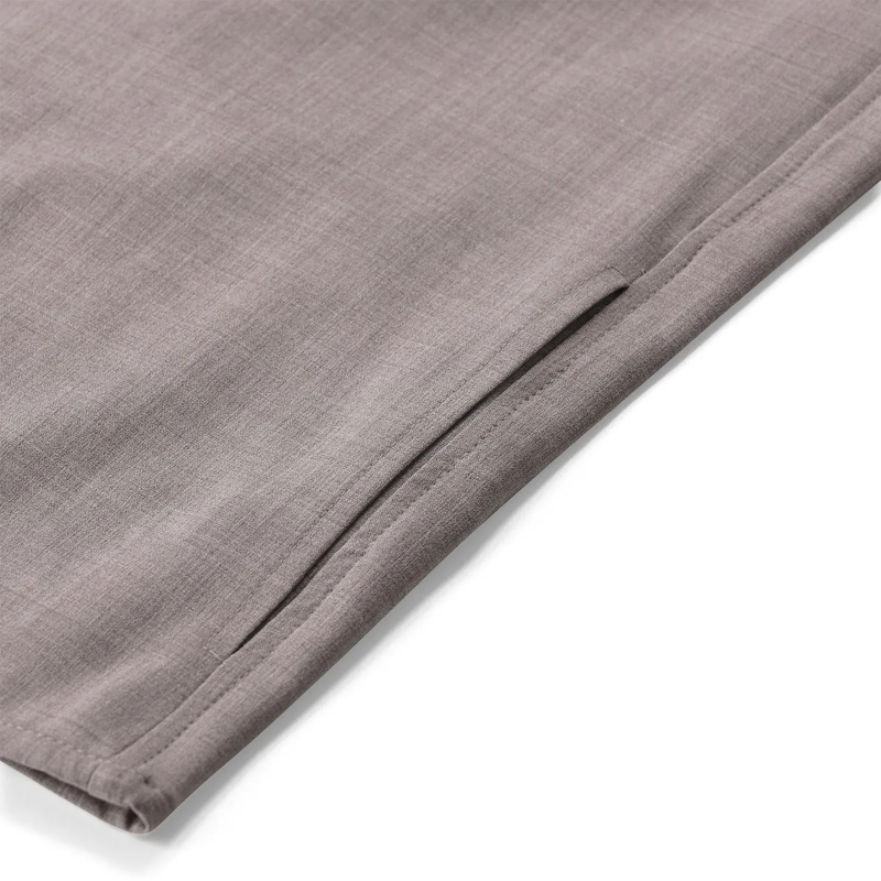 Marco Pescarolo Overgangsjas Jacke Avi aus Leinen grau(Image 5)