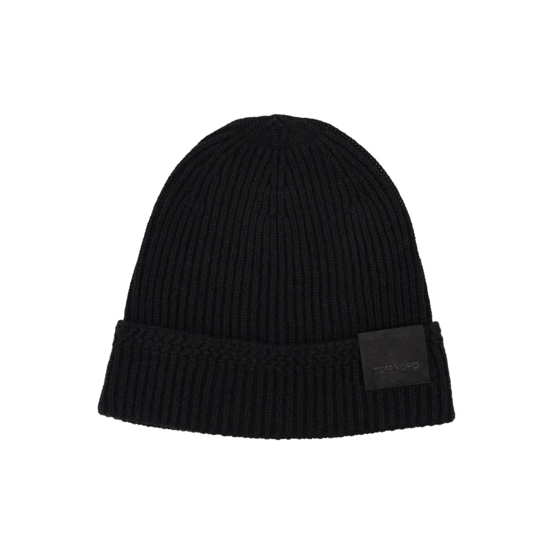 Tom Ford Hut Fisherman Beanie Black