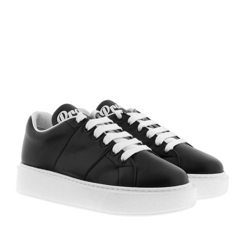 Prada Low Top Plateau Sneaker Black Low-Top Sneaker