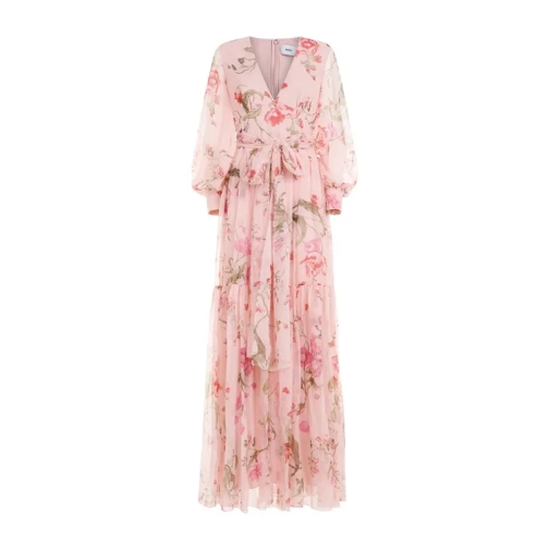 Erdem  Ballet Pink Silk Long Dress Pink