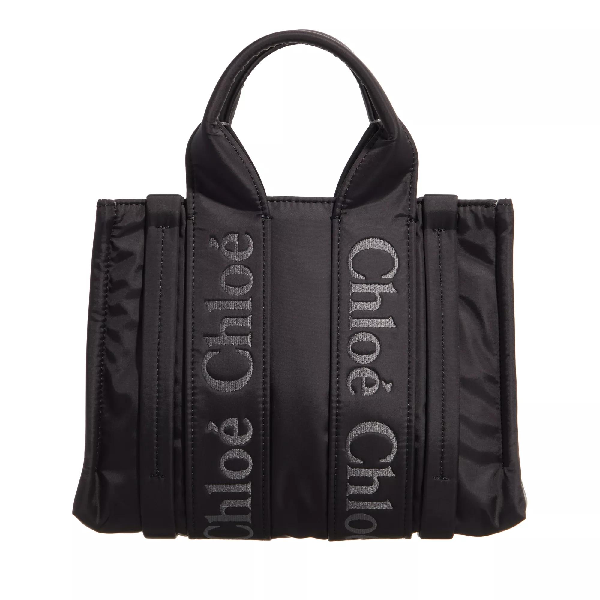 Chloé Crossbody Bags - Woody Tote Bag - Gr. unisize - in Schwarz - für Damen