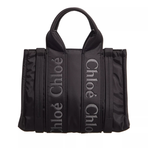 Chloé Woody Tote Bag Black Sporta