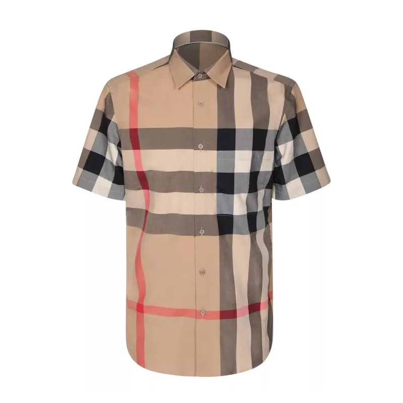 Burberry  Cotton Shirt Brown