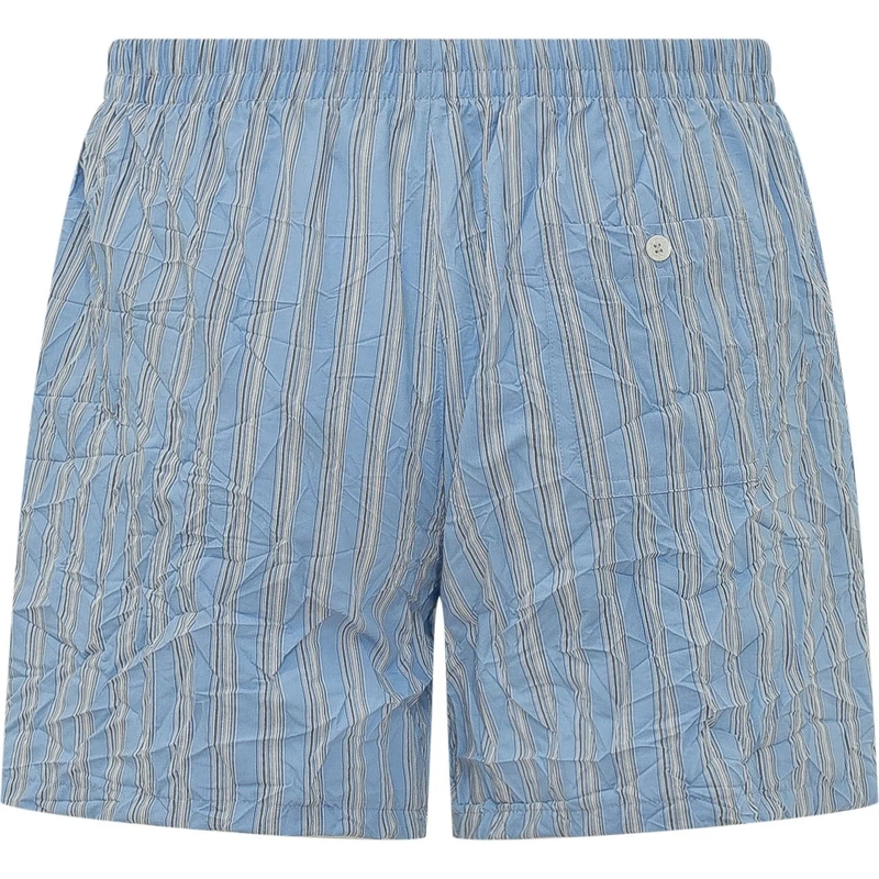 Dolce&Gabbana Shorts Bermuda a Righe con Elastico hellblau(Image 2)