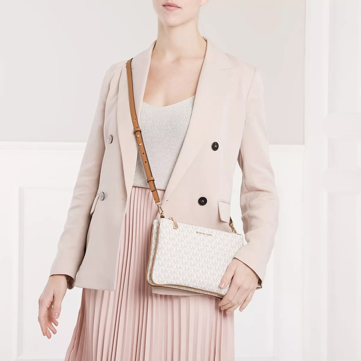 Michael kors lg dbl pouch new arrivals xbody