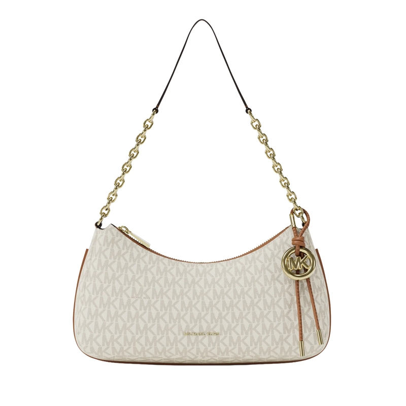 MICHAEL Michael Kors Schultertasche Md Chain Pouchette Vanilla/acrn