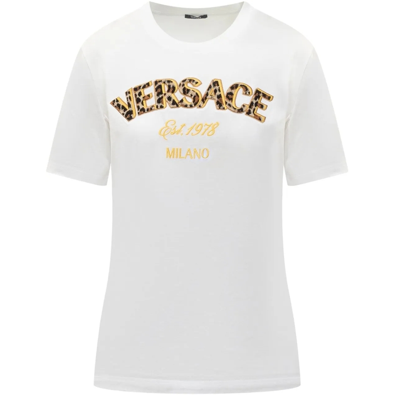 Versace T-shirt T-Shirt Versace weiß