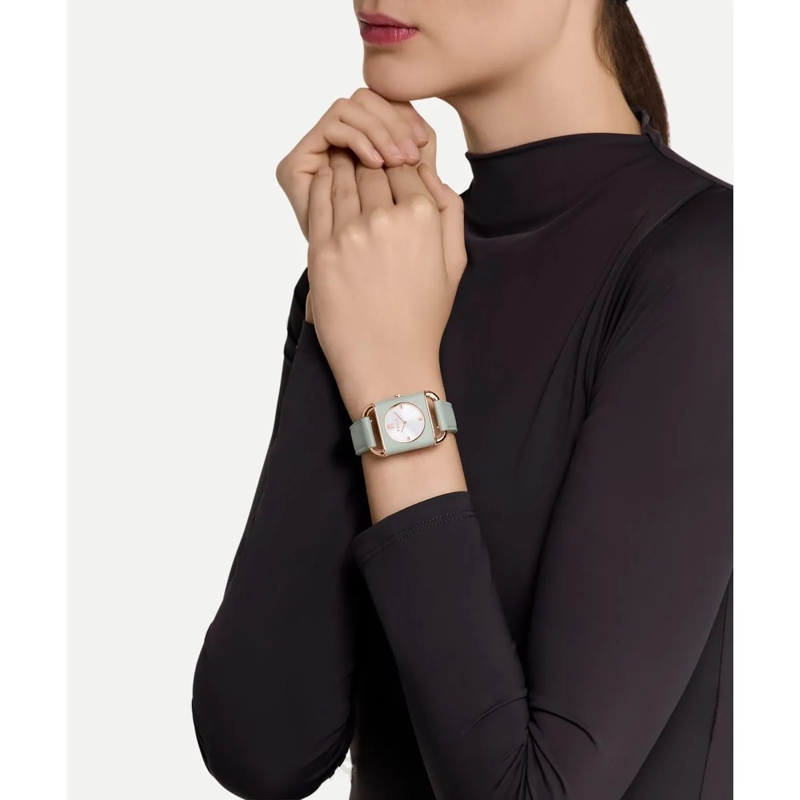 Furla Quarzuhr Quarz-Analoguhr Furla Arco Square grün(Image 4)