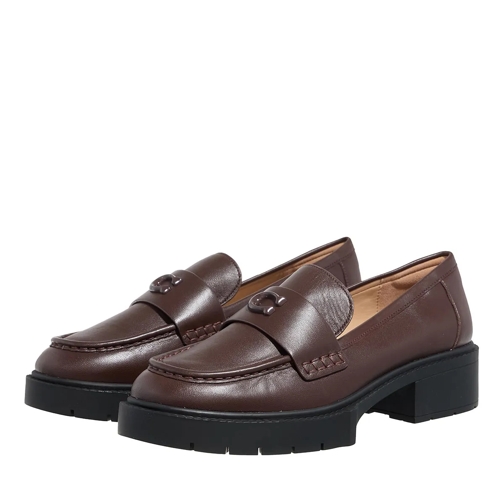 Coach Loafer Leah Leather Loafer Maple