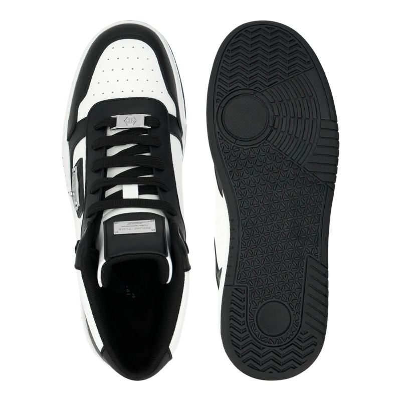 Philipp Plein Low-Top-Sneaker Mid-Top Turnschuhe Street weiss(Image 5)