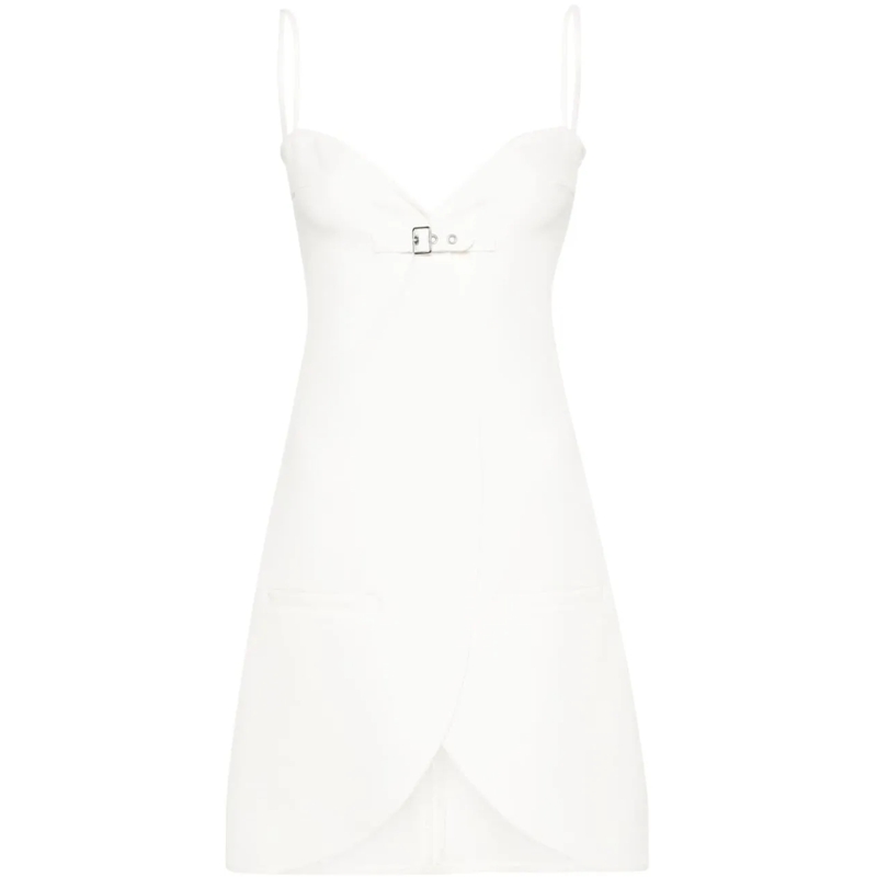 Courrèges Midikleid Dresses Heritage White weiß