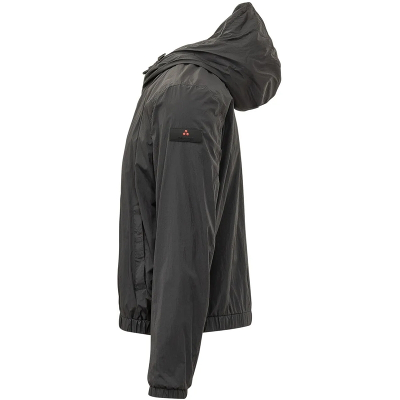 Peuterey Übergangsjacke Giacca con Cappuccio e Zip dunkelgrau(Image 3)