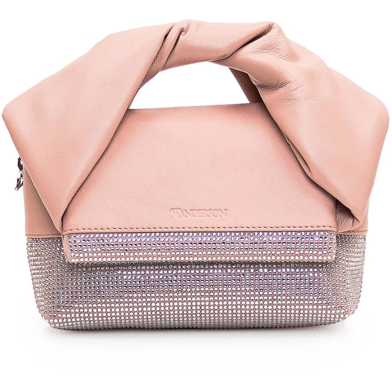 J.W.Anderson Tote Borsa Twister Piccola rose