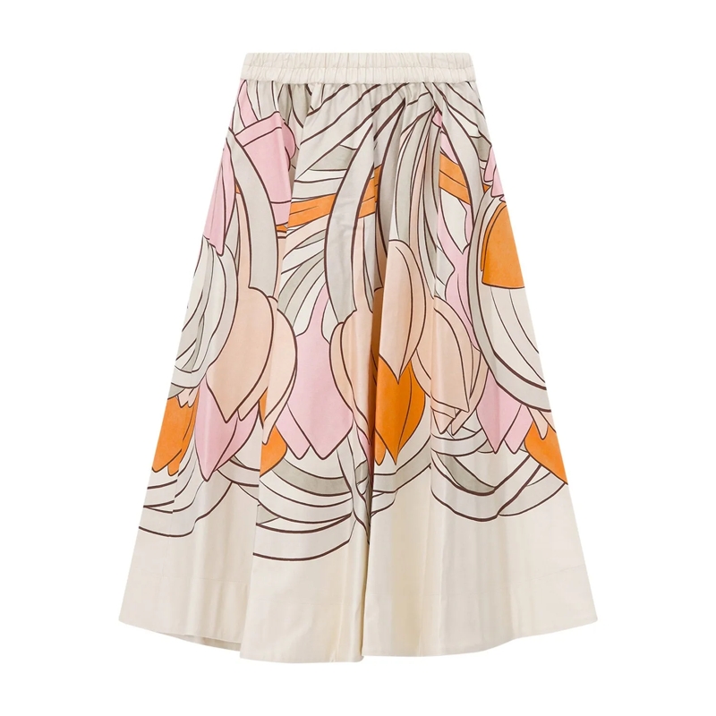 LaDoubleJ Maxirock Maxirock Ballerina Skirt weiß(Image 3)