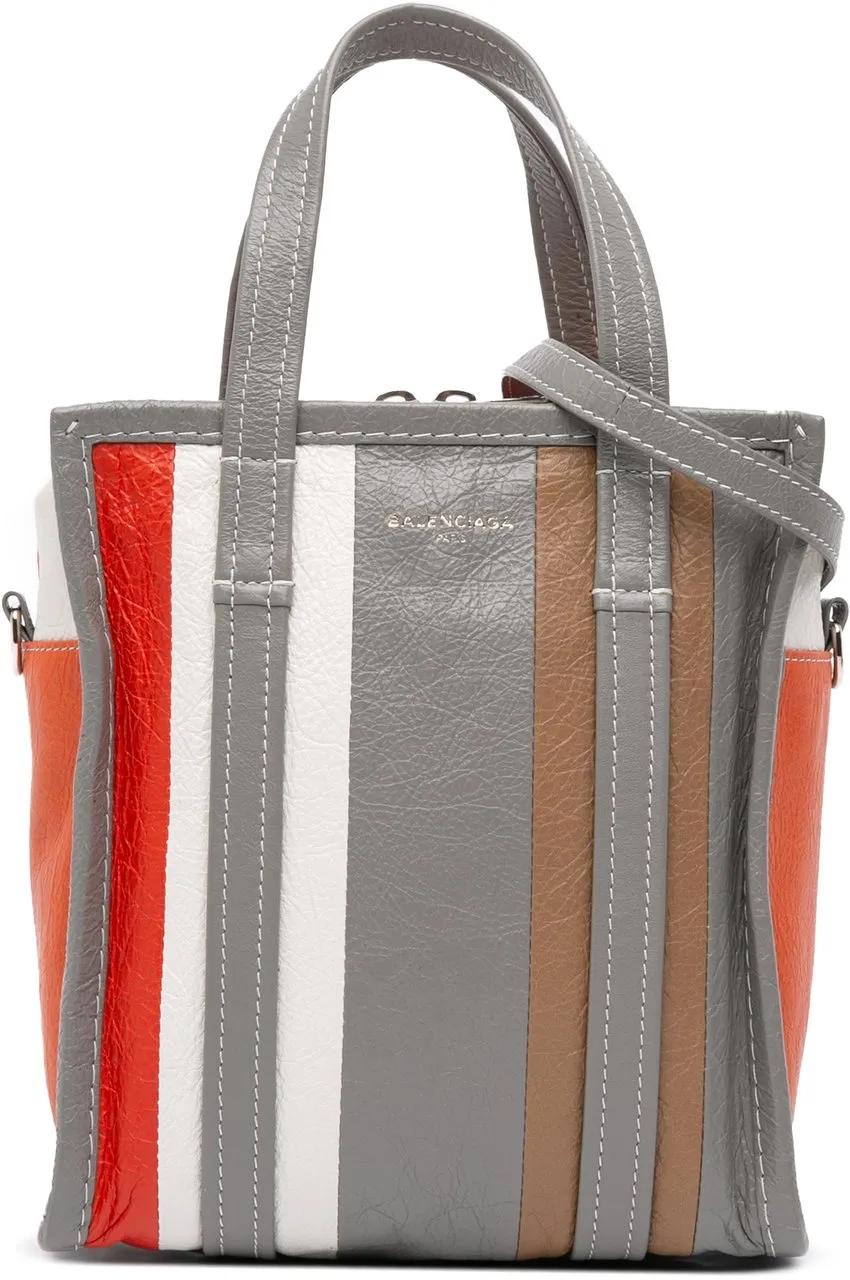 Balenciaga Hobo Bags - XS Lambskin Bazar Shopper Satchel - Gr. unisize - in Grau - für Damen