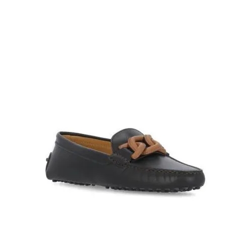 Tod's Leather Loafers Black Loafer