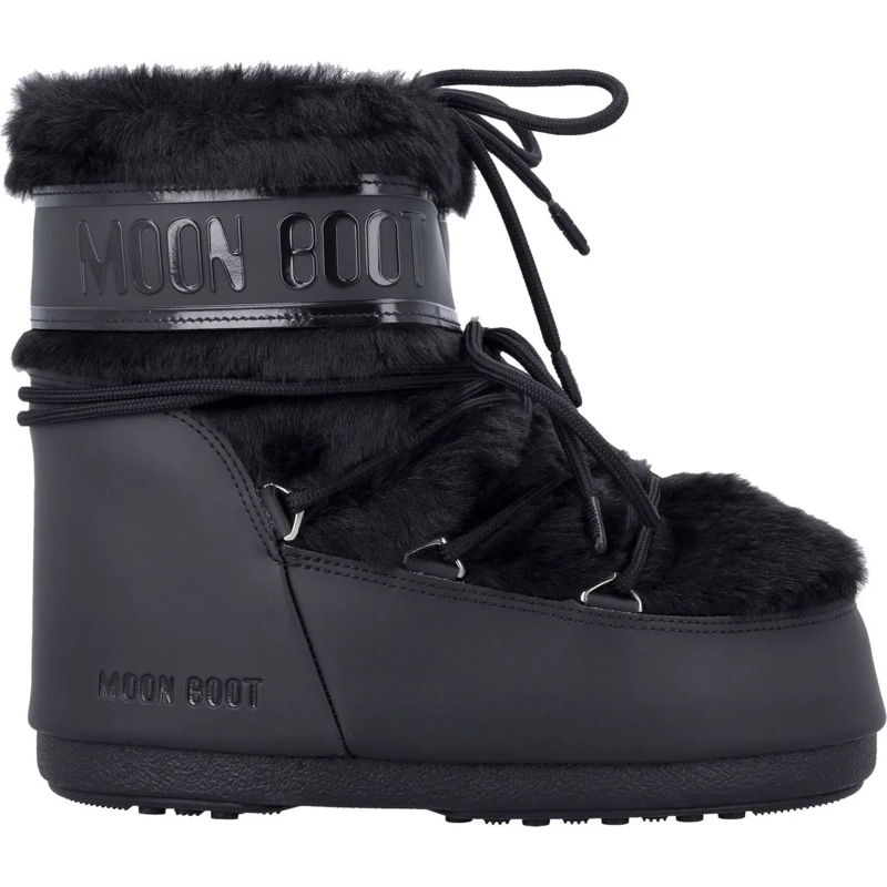 Moonboot Winterboots Mb Icon Low Faux Fur Black