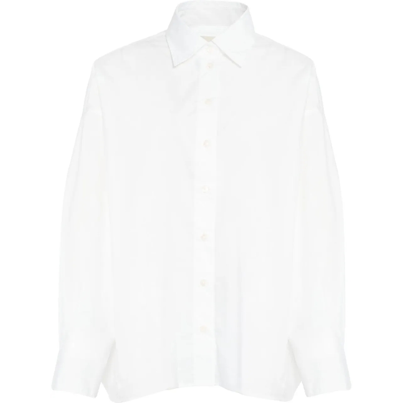 Closed T-Shirt Poplin shirt weiß