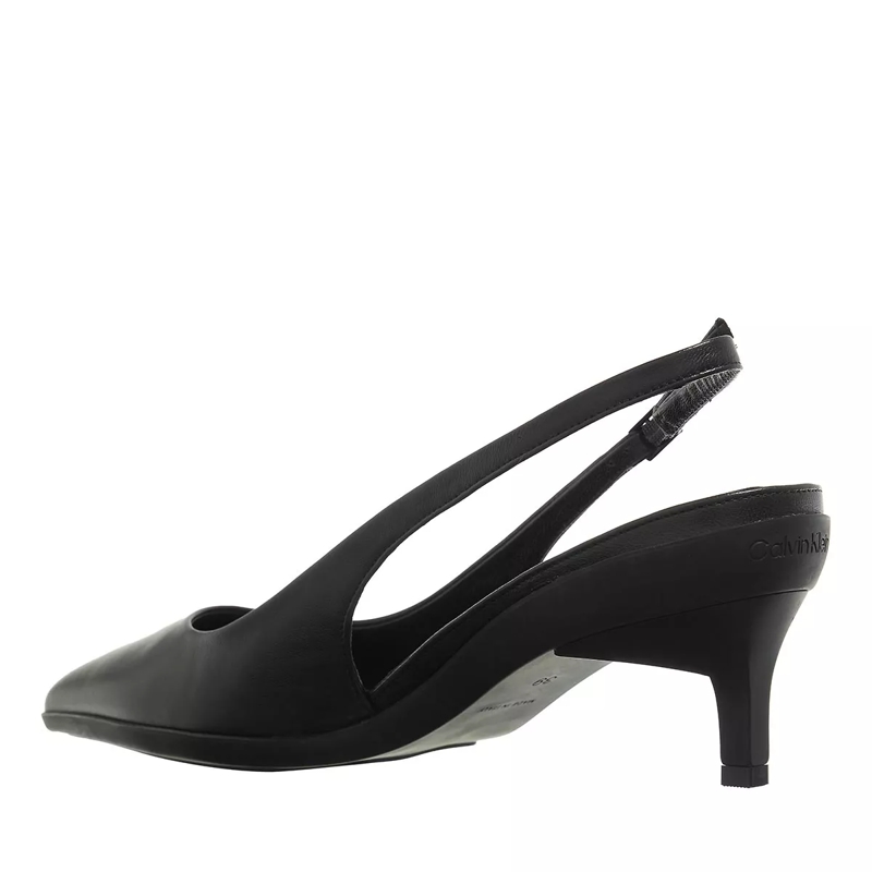 Calvin Klein Pumps Heel Slingback Pump 50 Lth Black (Image 3)