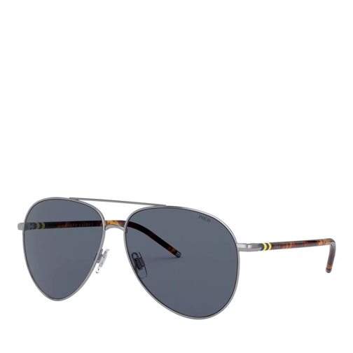 Polo Ralph Lauren 0PH3131 Shiny Gunmetal Sunglasses
