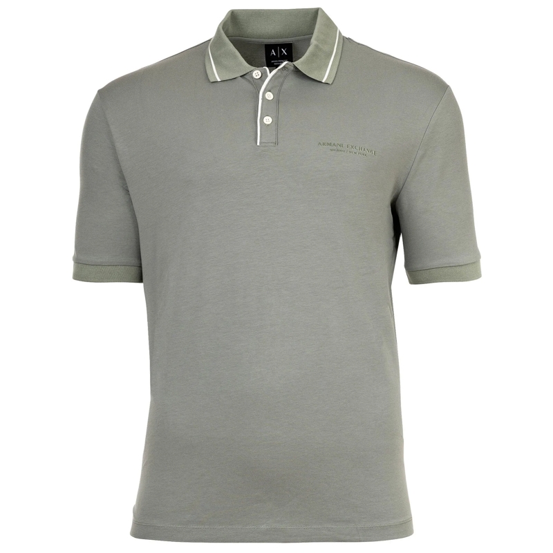 Armani Exchange Polohemd POLO SHIRT 1er Pack grün
