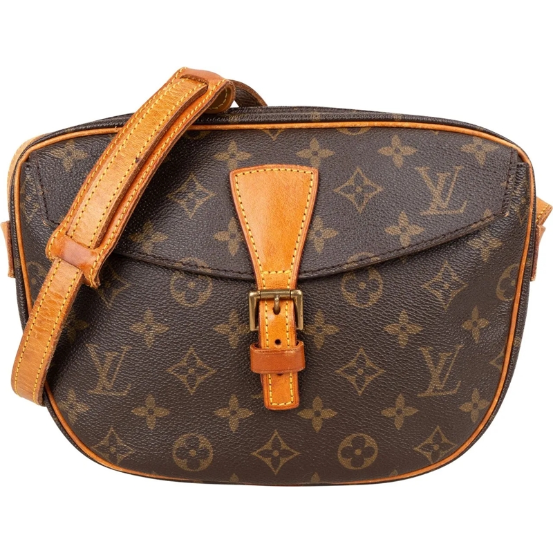 Louis Vuitton Tote Louis Vuitton Canvas Monogram Jeune Fille MM Cross braun