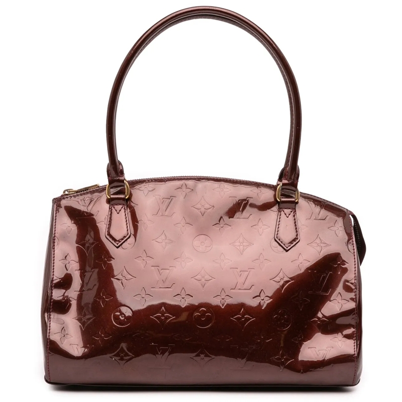 Louis Vuitton Fourre-tout Monogram Vernis Sherwood GM rot