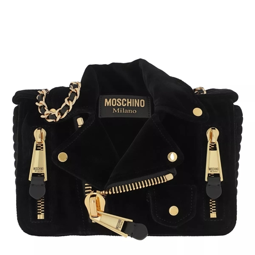 Moschino Shoulder Bag Fantasia Nero Cross body-väskor