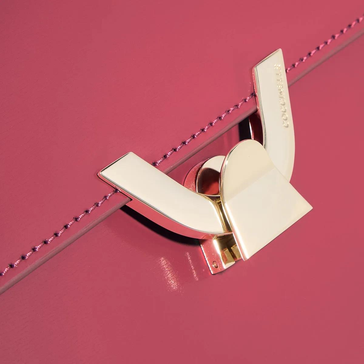 Coccinelle Crossbody bags dew Shiny Calf in roze