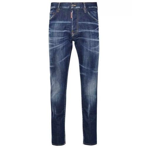 Dsquared2 Cool Guy Blue Cotton Jeans Blue Jeans