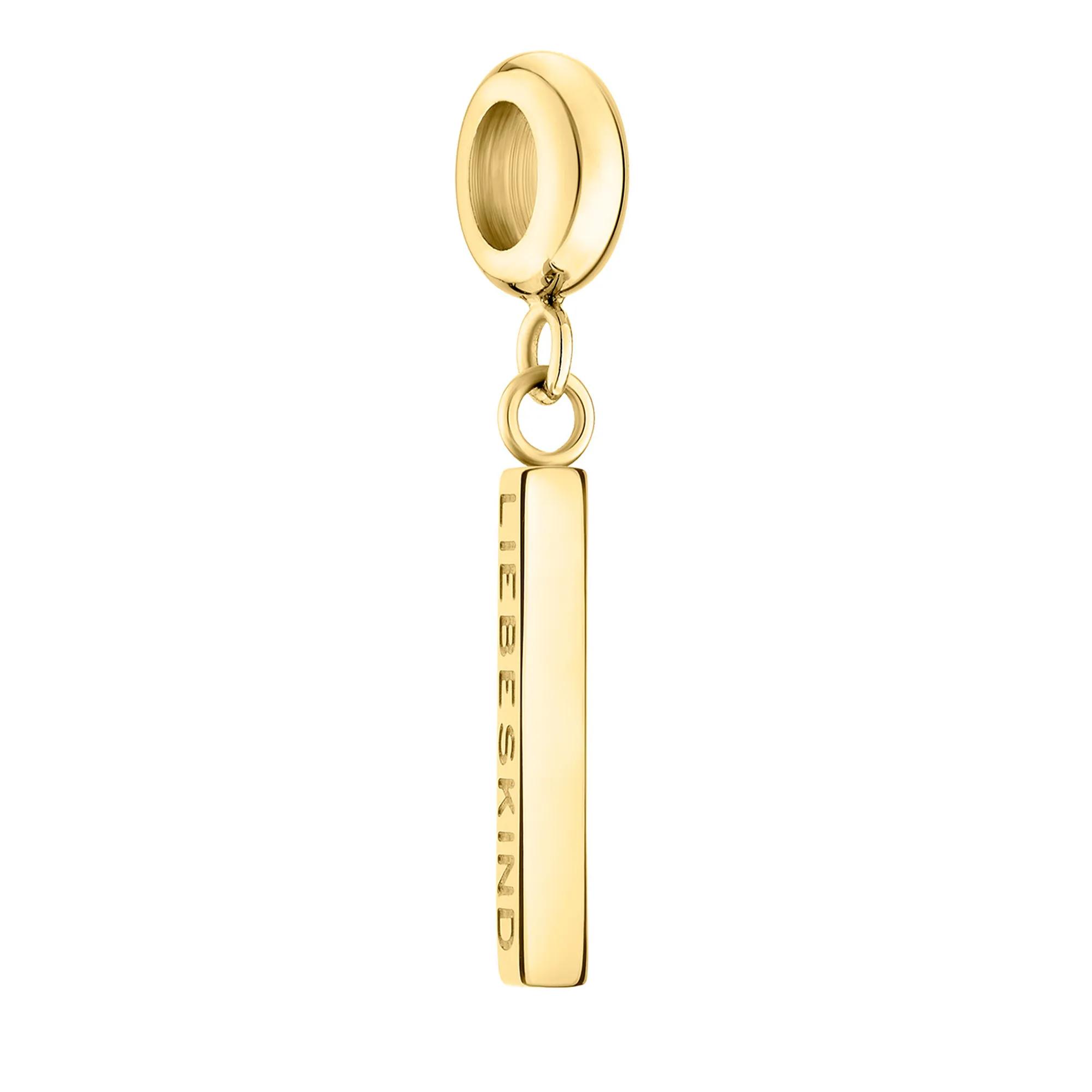 Liebeskind Berlin Charms - Liebeskind Berlin Anhänger - Gr. unisize - in Gold - für Damen