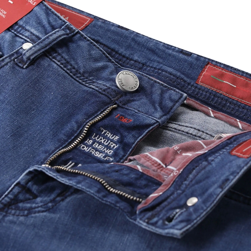 Tramarossa Pantalon Slim-Fit Jeans Michelangelo blau(Image 4)