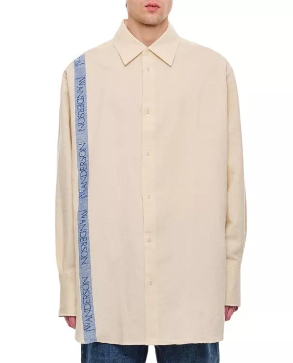 J.W.Anderson - Tea Towel Oversized Shirt - Größe M - white