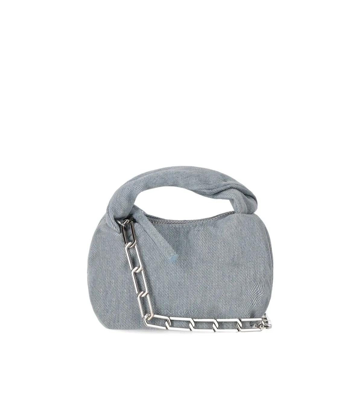 Stine Goya Crossbody Bags - STINE GOYA ZIGGY DENIM MICRO TASCHE - Gr. unisize - in Blau - für Damen