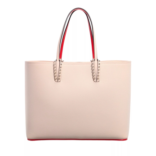 Christian Louboutin Cabata Shopping Bag Leather Beige Boodschappentas