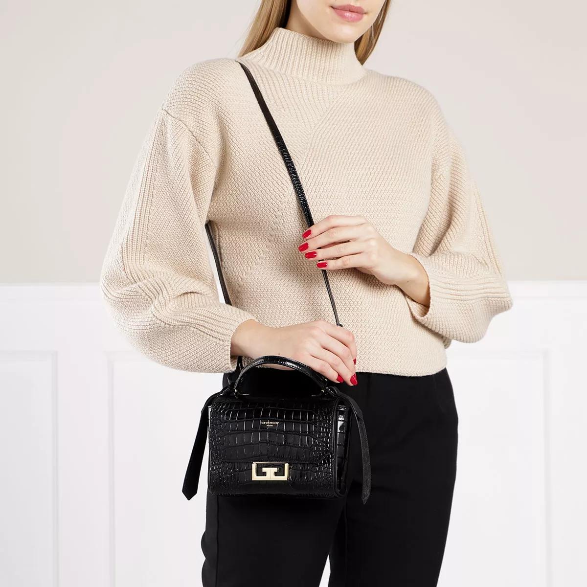 Givenchy Crossbody bags Mini Crossbody Bag Leather in zwart