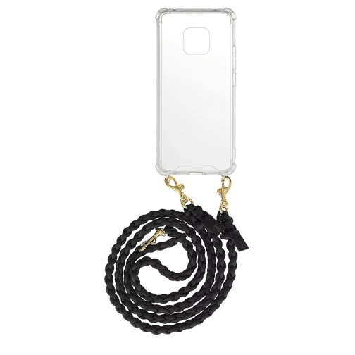 fashionette Smartphone Mate 20 Pro Necklace Braided Black/Gold Portacellulare a borsetta