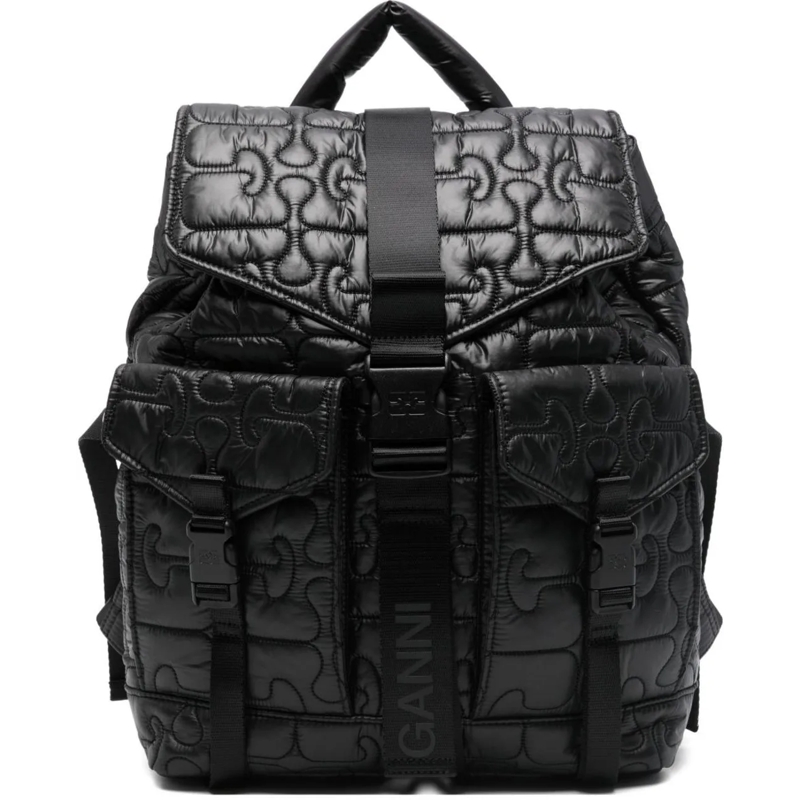 GANNI Rucksack Bags Black schwarz