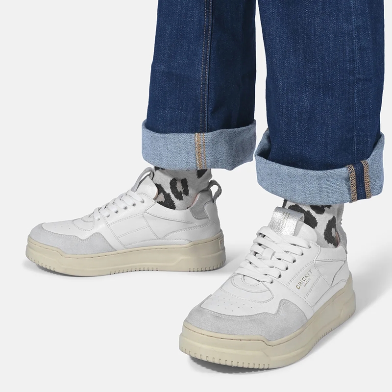 Crickit Low-Top-Sneaker Sneaker OLINDA weiss