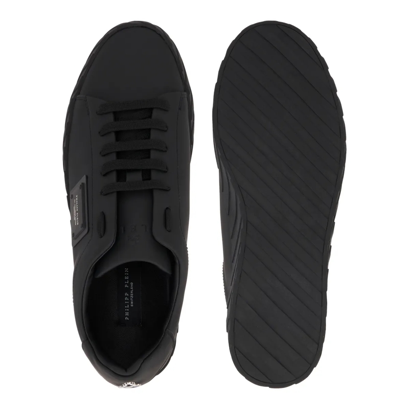 Philipp Plein Low-Top-Sneaker Lo-Top Turnschuhe Placca schwarz(Image 5)