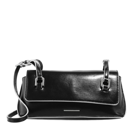 Calvin Klein Ck Swing Crossbody Xs Pat Ck Black Crossbody Bag