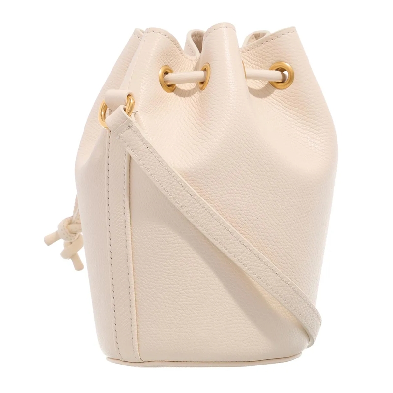 Valentino Garavani Bucket Bag Mini Drawstring Ivory(Image 3)