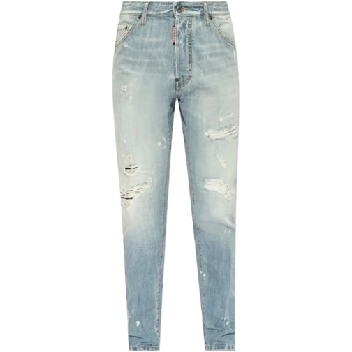 Dsquared2 Slim Fit Jeans Jeans licht blauw blau