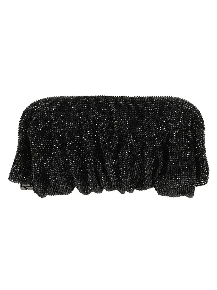Benedetta Bruzziches Crossbody bags Clutch Bag Venus La Grande in zwart