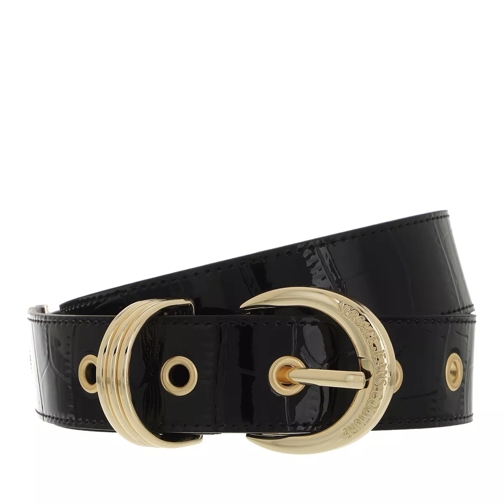Versace Jeans Couture Belts Black Ledergürtel